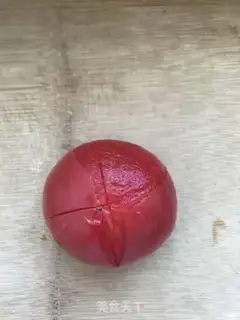 Make Tomato tofu step 1
