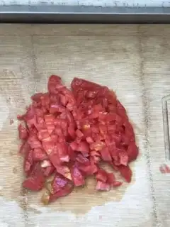 Make Tomato tofu step 2