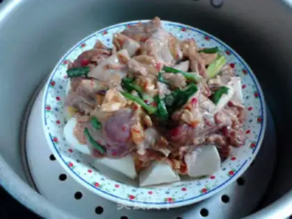 Make Steam chicken step 9