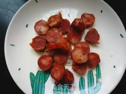 Make Scrambled sausage step 2
