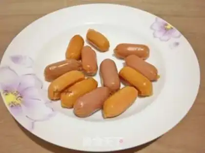 Make octopus sausage step 0
