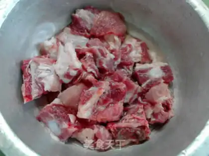 Make Lotus apple steak soup step 4