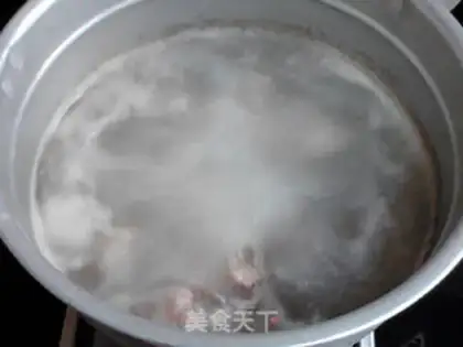 Make Lotus apple steak soup step 5