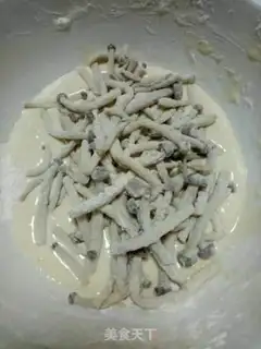 Make Fried sea mushrooms step 3