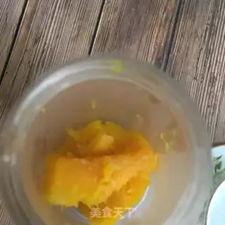 Make Pumpkin shake step 1