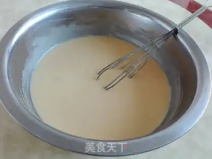 Make Water bath, square twilight cake step 1