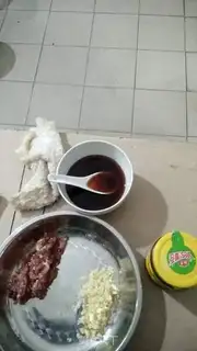 Make Meat and eggplant step 2
