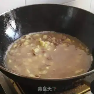 Make Curry potato beef step 4