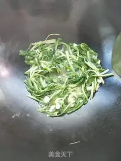 Make Garlic seedlings step 3