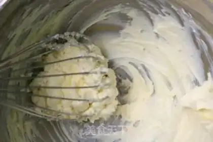 Make Blue velvet cheese puff step 12