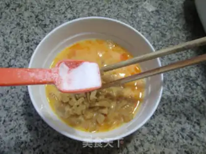 Make ♪ Rop-dried duck eggs ♪ step 3