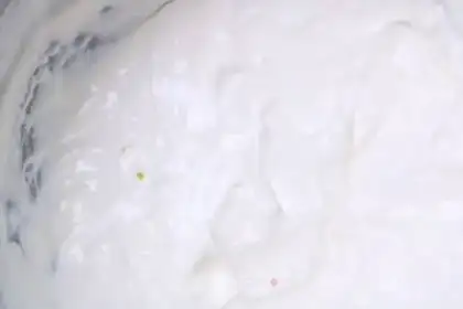 Make Blue velvet cheese puff step 13