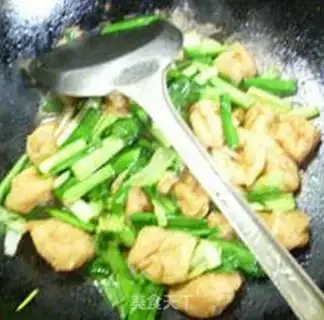 Make Garlic fried tofu step 9