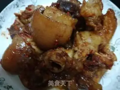Make Soy pig hoof step 0