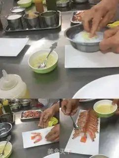 Make A garlic fan with a shrimp step 3