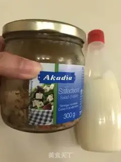 Make Light-food salad step 1