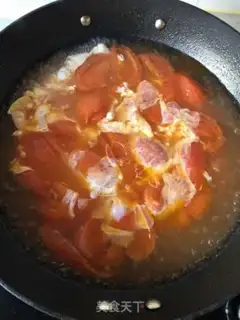 Make Tomato egg soup step 11
