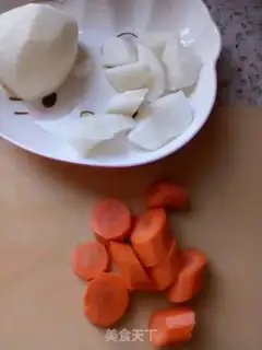 Make Healthy vegetable color buns step 2