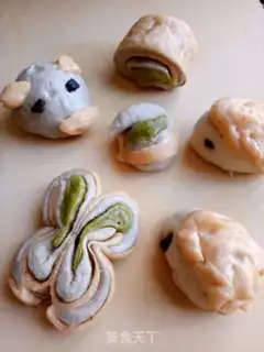 Make Healthy vegetable color buns step 8