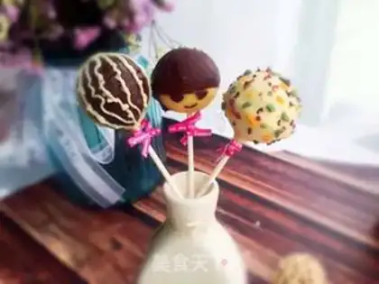 Make Tooncake lollipop step 14