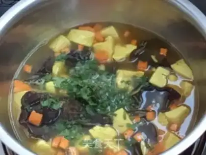 Make Curry tofu soup step 9