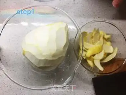 Make Gold honey tea step 0