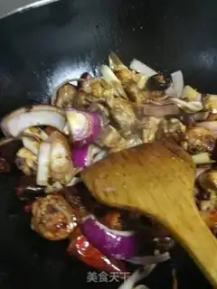 Make Onion fried chicken step 3