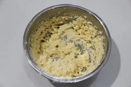 Make Double Chess Cake step 3