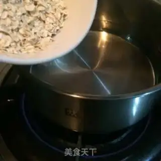 Make Spinach oatmeal step 1
