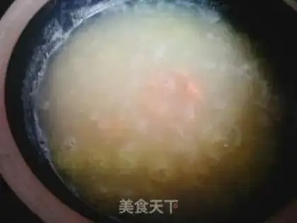 Make Potato red sugar rice congee step 4