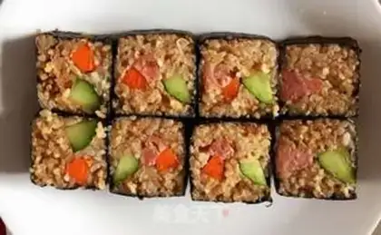 Make Purple rolls step 5