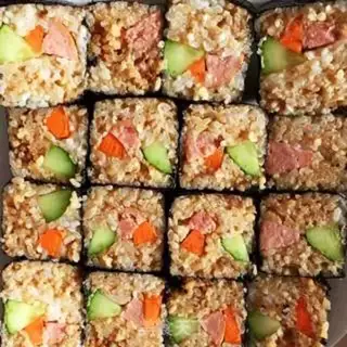 Make Purple rolls step 6