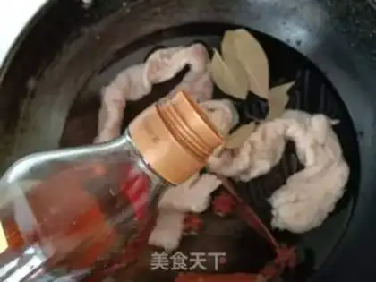 Make Spicy intestines step 3