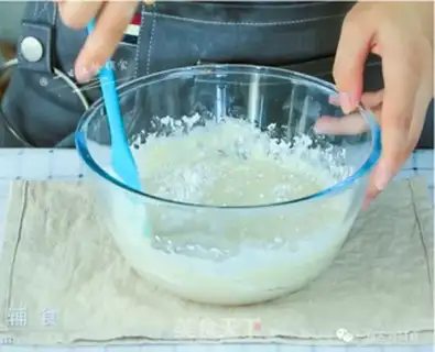 Make Time-fruit shrimp cake step 4
