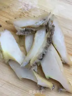 Make Abalone spinach step 1