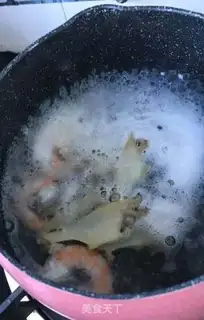 Make Abalone spinach step 2