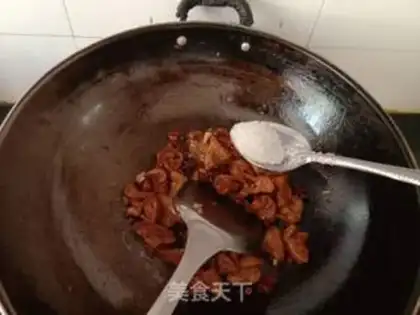 Make Spicy intestines step 13