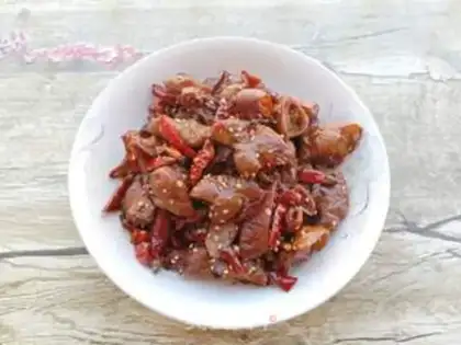 Make Spicy intestines step 18