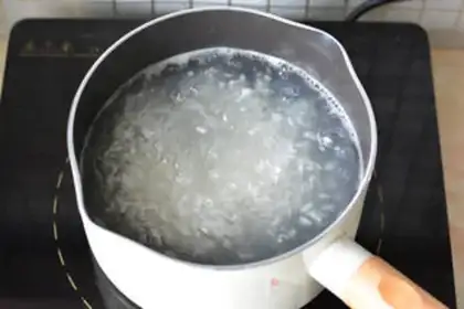 Make Seafood congee step 2