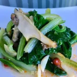 Make Abalone spinach step 13