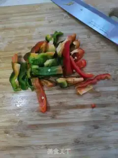 Make Spicy tofu step 2