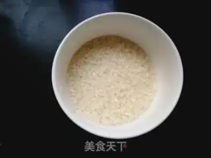 Make Red-treed chestnut rice congee step 0