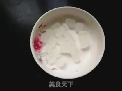 Make Red-treed chestnut rice congee step 2