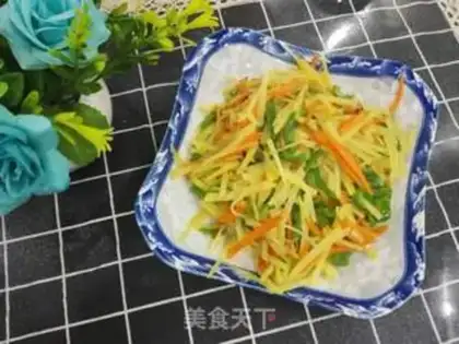 Make Twin mushroom noodles step 4