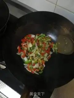 Make Red burning shrimp step 2