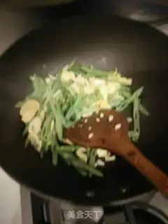 Make Soybeans fried eggs step 9