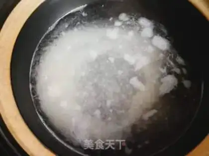 Make Wheat congee step 1