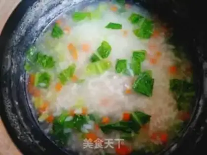 Make Wheat congee step 4