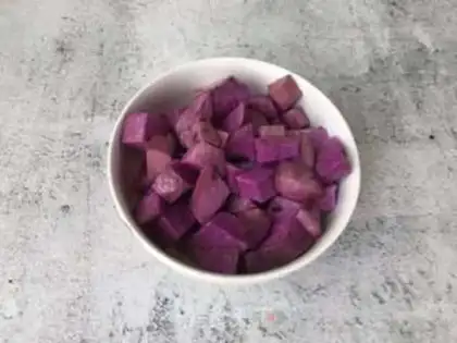 Make The purple mountain pill, the silver spoon step 1