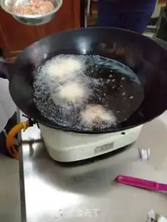 Make Dried fried balls step 12